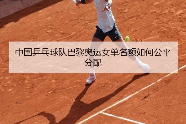 中国乒乓球队巴黎奥运女单名额如何公平分配